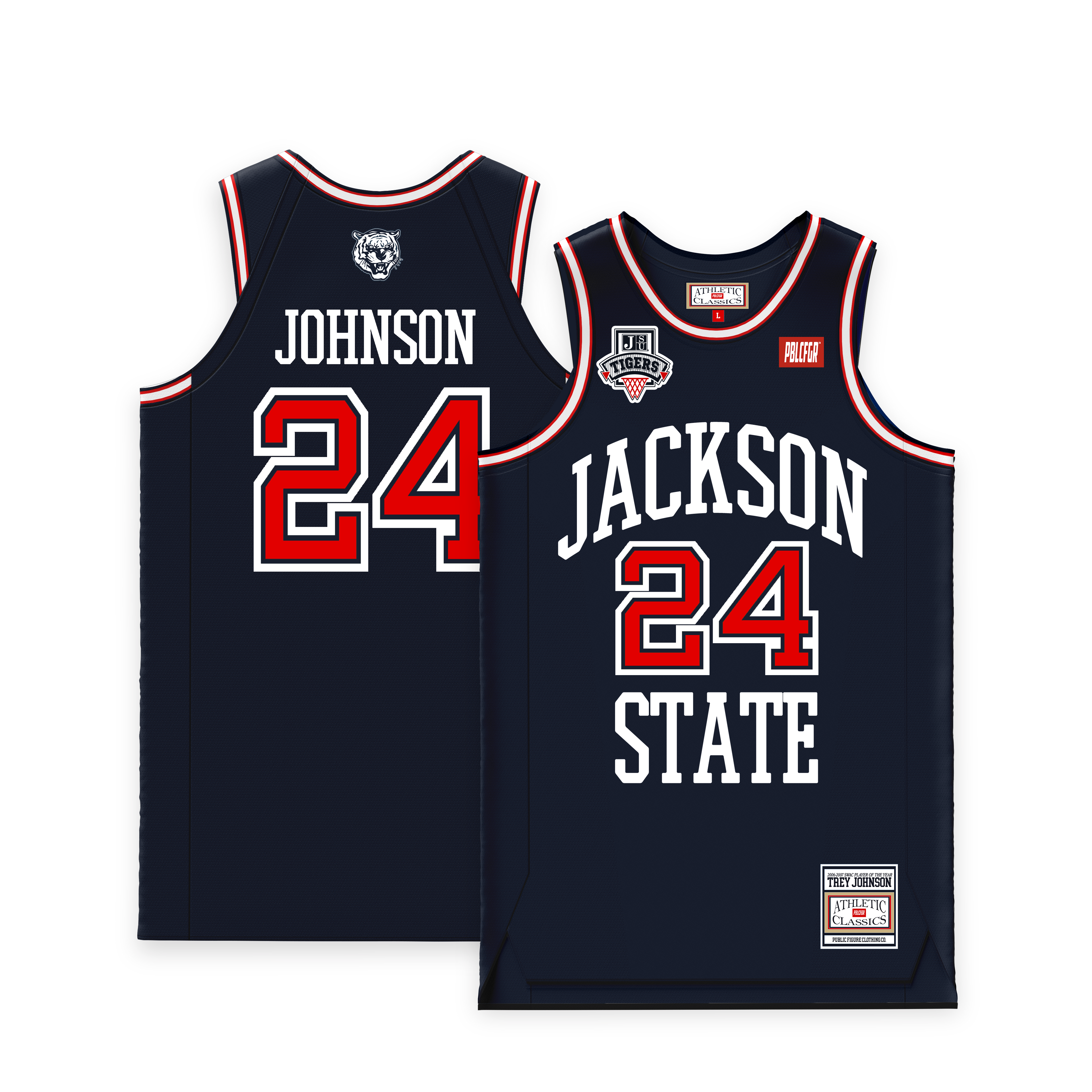 TREY JOHNSON THROWBACK JERSEY (JSU MBB FUNDRAISER)