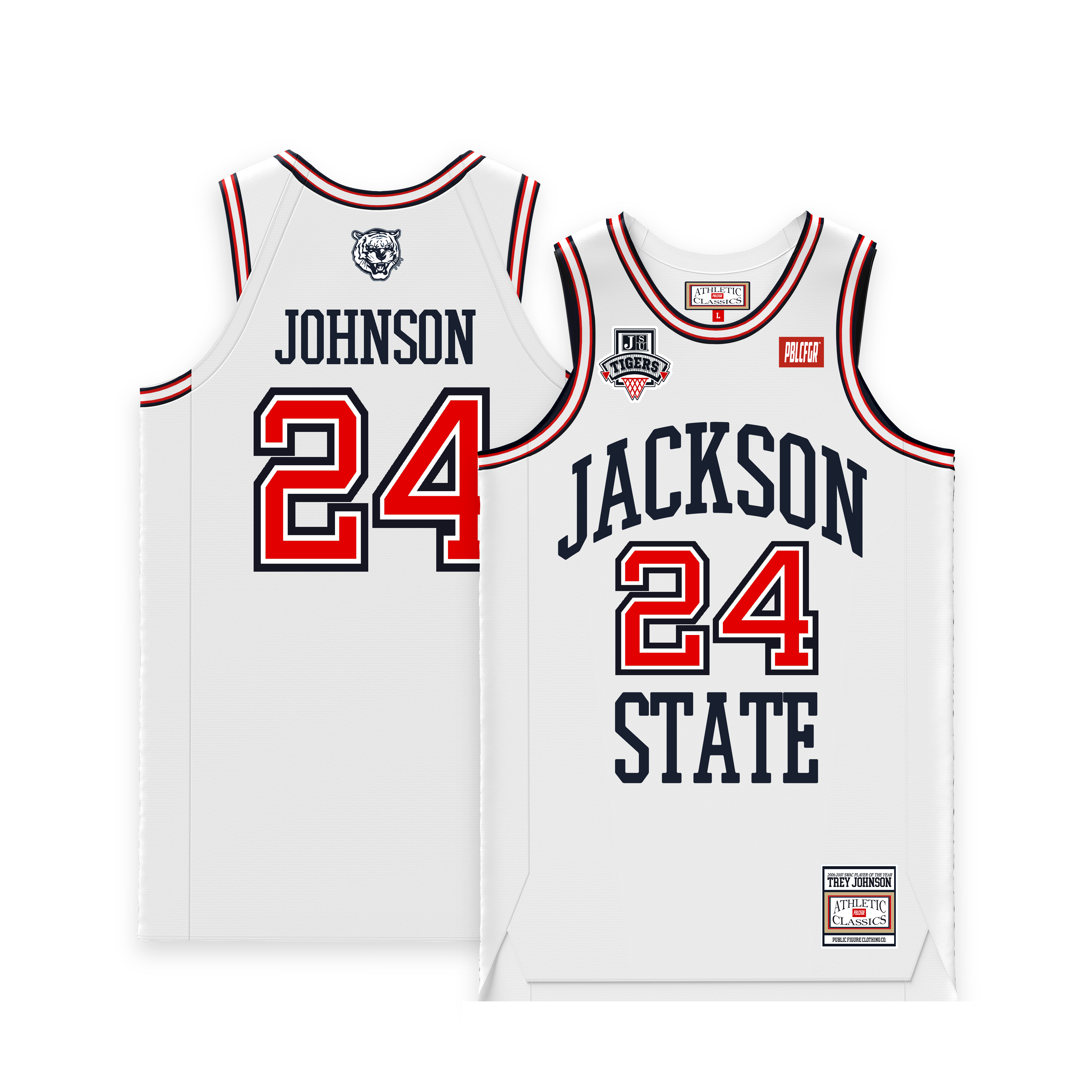 TREY JOHNSON THROWBACK JERSEY (JSU MBB FUNDRAISER)